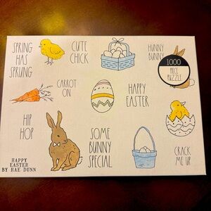 Rae Dunn 1000 piece Easter puzzle